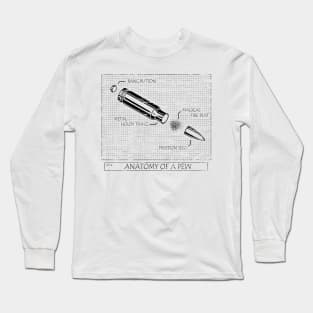 Anatomy of a PEW Long Sleeve T-Shirt